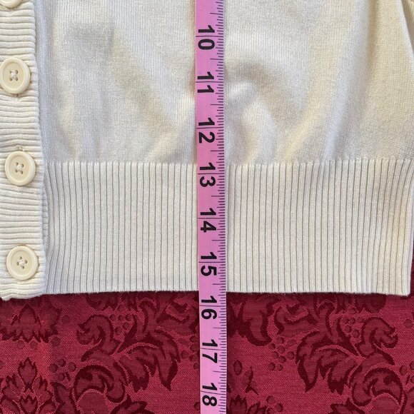 Retro Chic by Torrid Cottagecore Strawberry Cropped Cardigan Sweater Size 0 - Picture 10 of 16